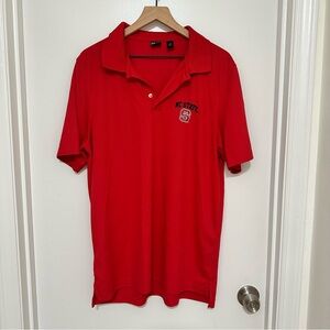 NORTH CAROLINA NC STATE| Men’s‎ Red Polo Shirt, Size XS